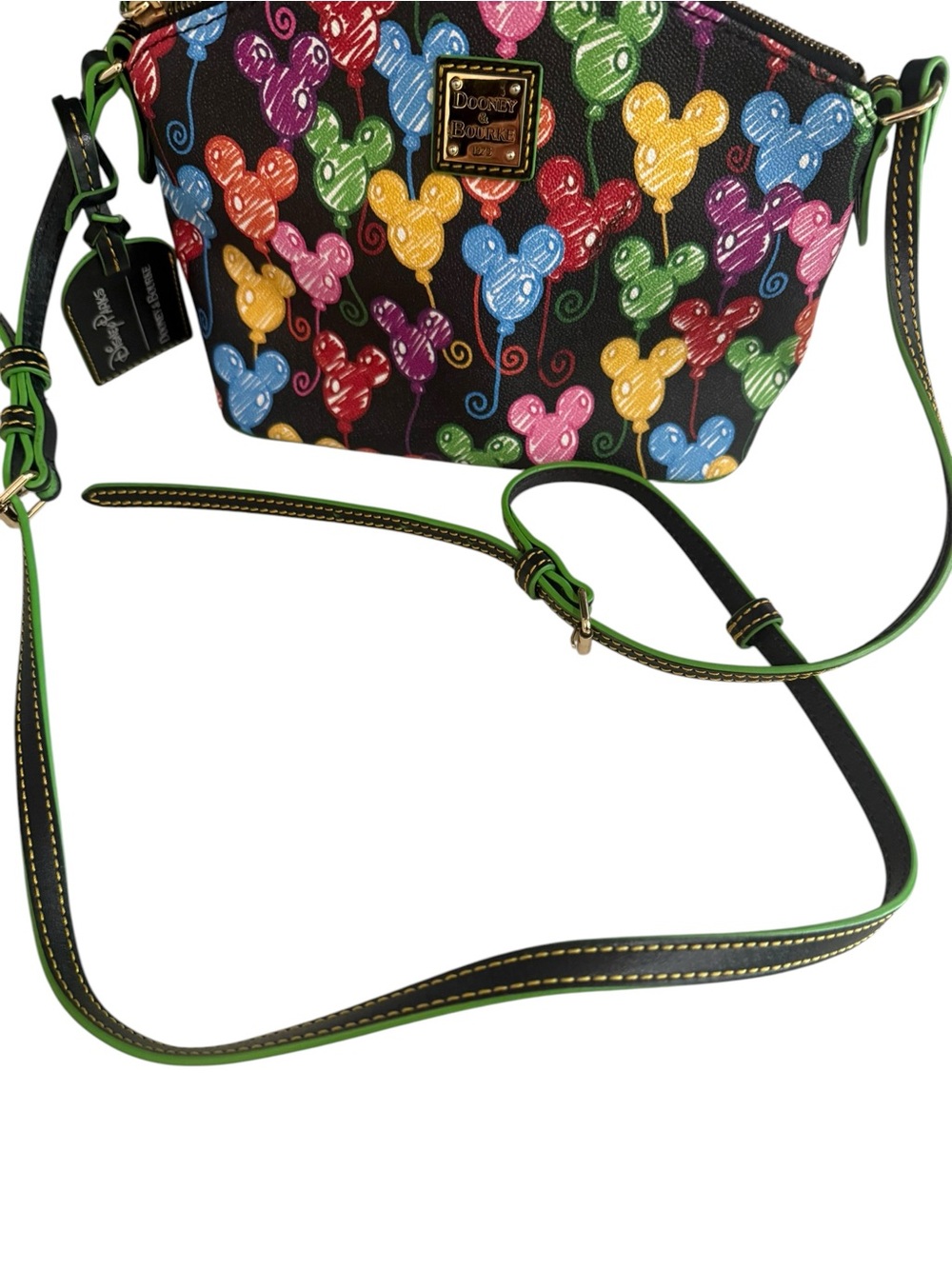 Disney Dooney & Bourke 10th Anniversary Mickey Ballon Crossbody - Picture 9 of 12